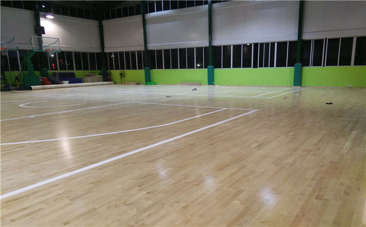 室內體育運動木地板安裝及維護