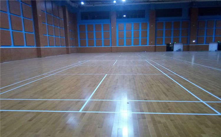 阿榮體育館運動木地板翻新價格