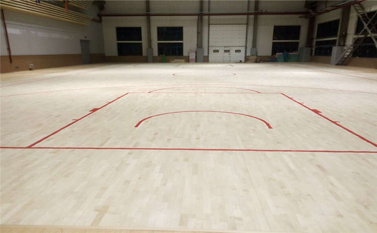 籃球館運動木地板鋪裝前需要做好如下檢查
