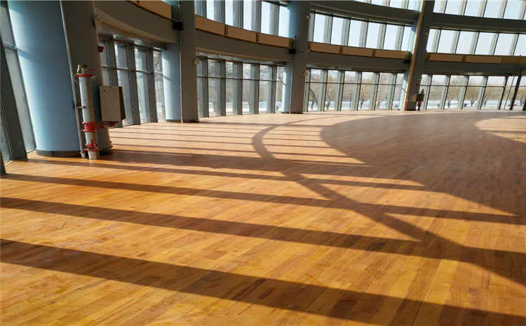 單龍骨結構運動木地板施工安裝工藝